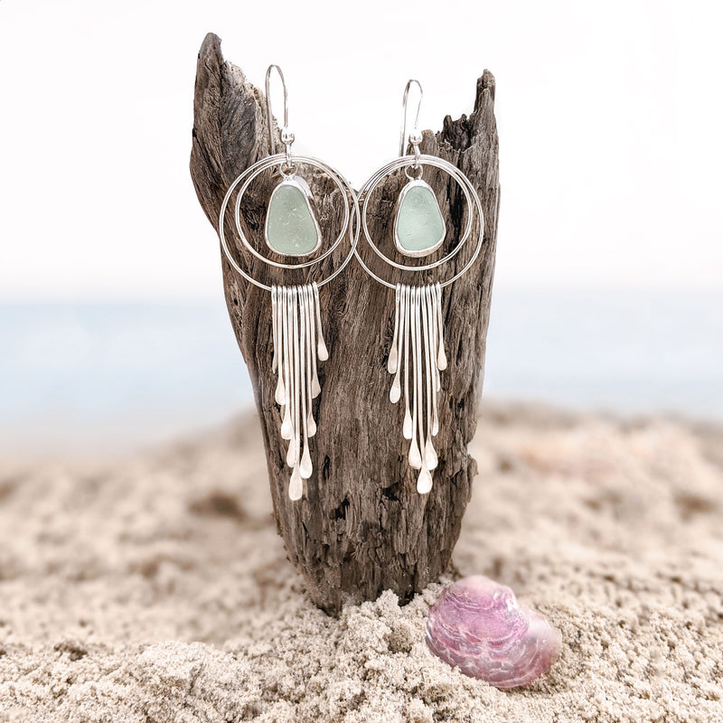 Sterling silver store dreamcatcher earrings