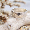 Rippling wave ring