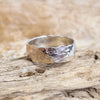 Rippling wave ring